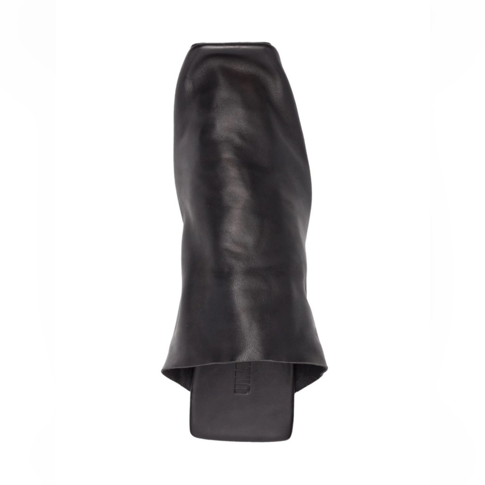 Uma wang square toe leather mule